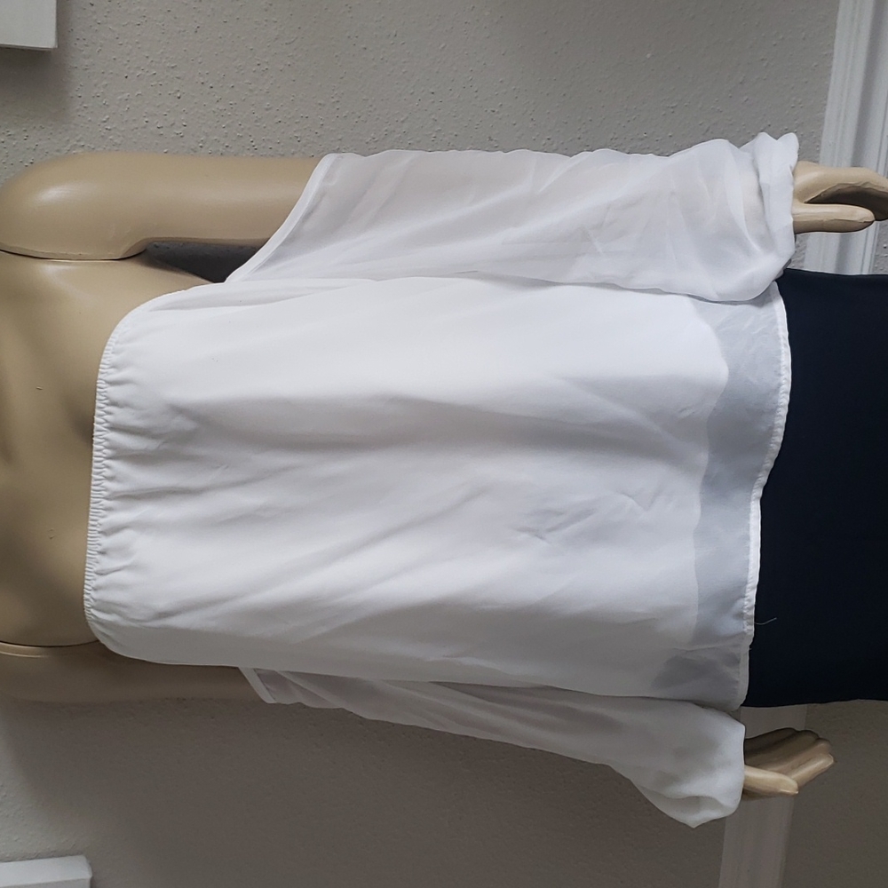 RACHEL KATE White Bluose Size M